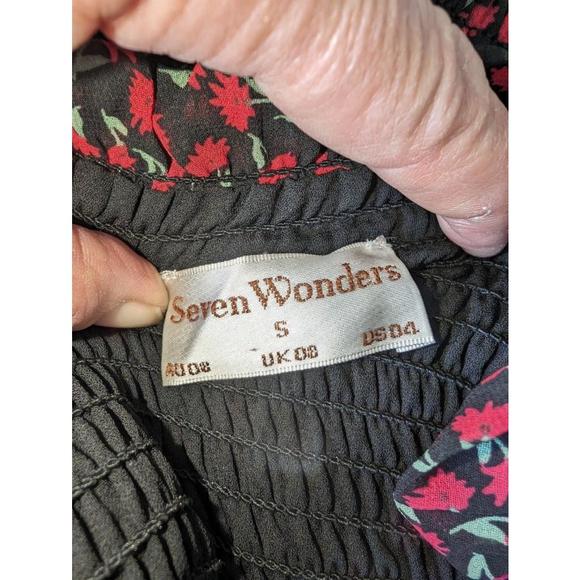 Seven Wonders flocked maxi Dress - Picture 7 of 8